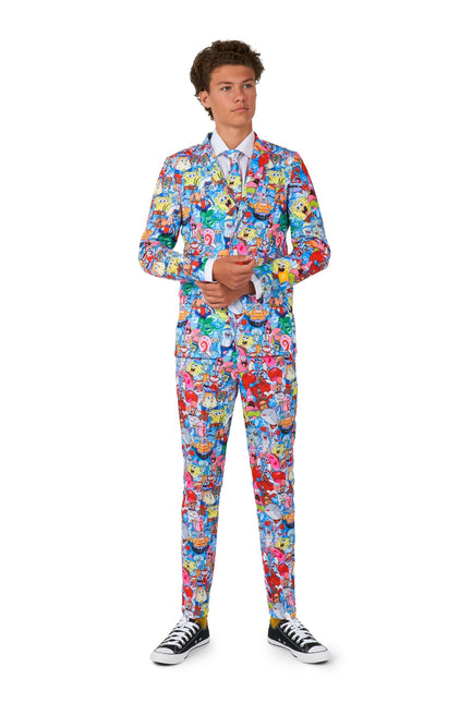 Bob Esponja Traje Frenesí Niño Adolescente <tc>OppoSuits</tc>