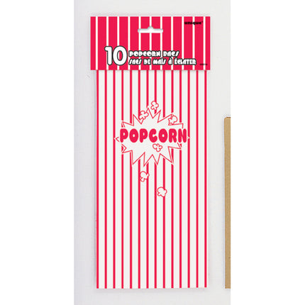 Bolsas para compartir palomitas 25.4cm 10ud.