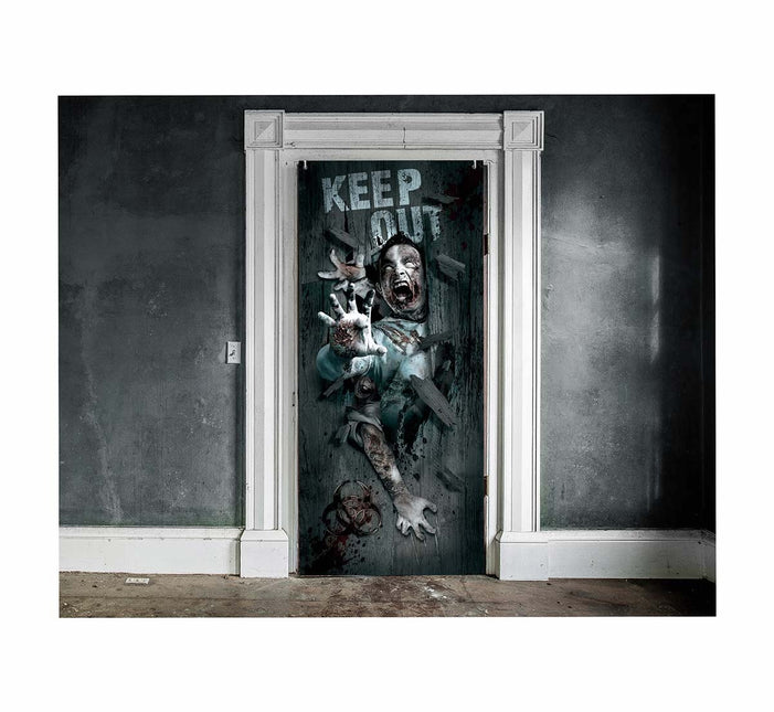 Decoración de Puerta de Halloween Zombie 180cm