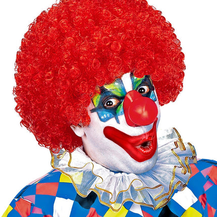 Peluca Roja Rizos de Payaso
