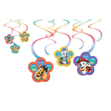 Paw Patrol Decoración Colgante 60cm 6pcs