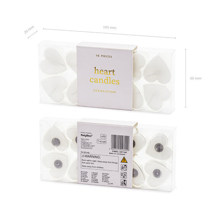Velas Corazón 4cm