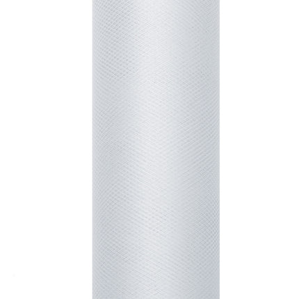 Rollo de Tul gris claro 15cm 9m