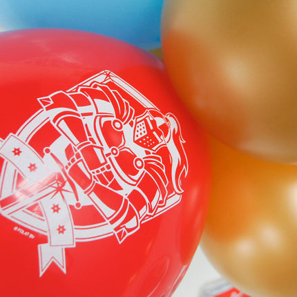 Globos Caballero 8pcs 30cm