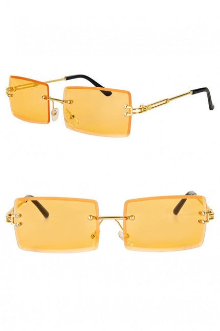 Gafas Rectángulo Naranja