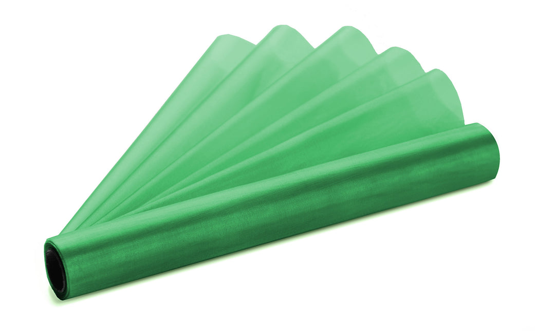 Tela Organza Verde 16cm 9m