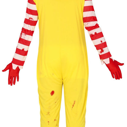 Disfraz de payaso zombie de Halloween L para hombre