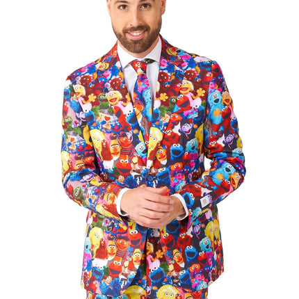 Traje de Barrio Sésamo Hombre <tc>OppoSuits</tc>
