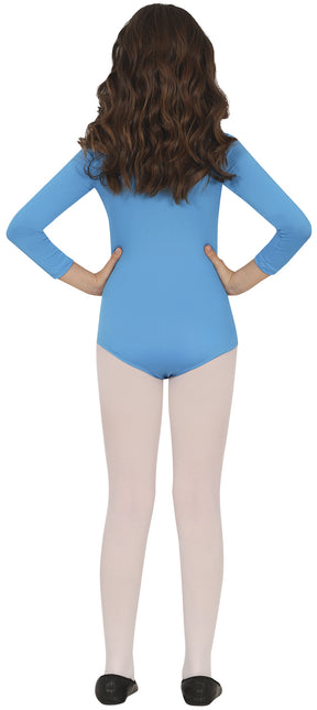 Traje de gimnasia Turquesa Niña