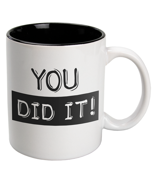 Taza You Did It 12cm