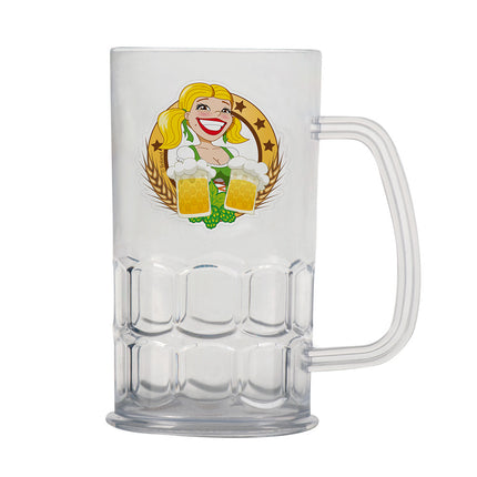Oktoberfest Cerveza Stein Plástico 400ml