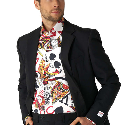 Camisa Casino Naipes Hombre <tc>OppoSuits</tc>
