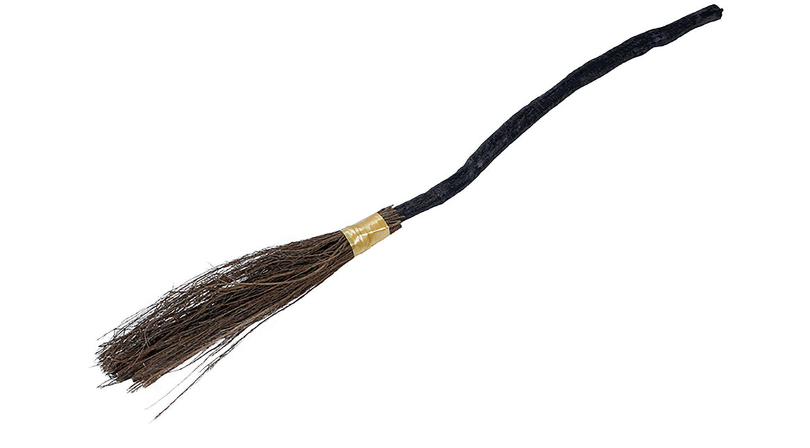 Escoba de bruja 90cm