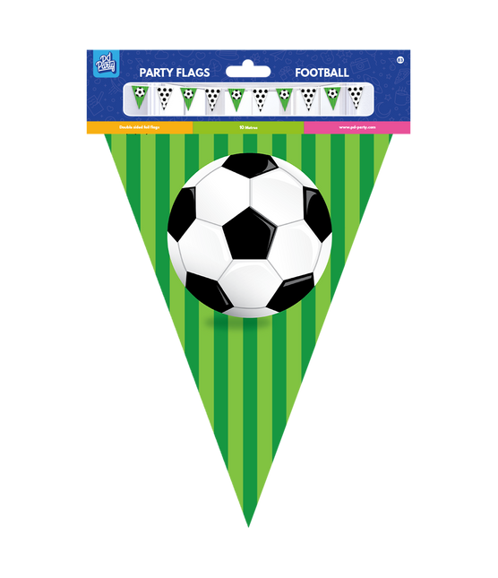 Guirnalda de fútbol 10m