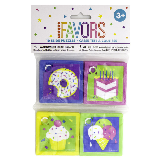 Breakout presenta Puzzles deslizantes 6cm 10pcs