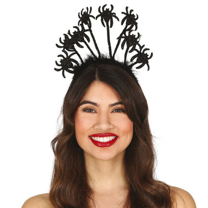 Arañas Tiara de Halloween
