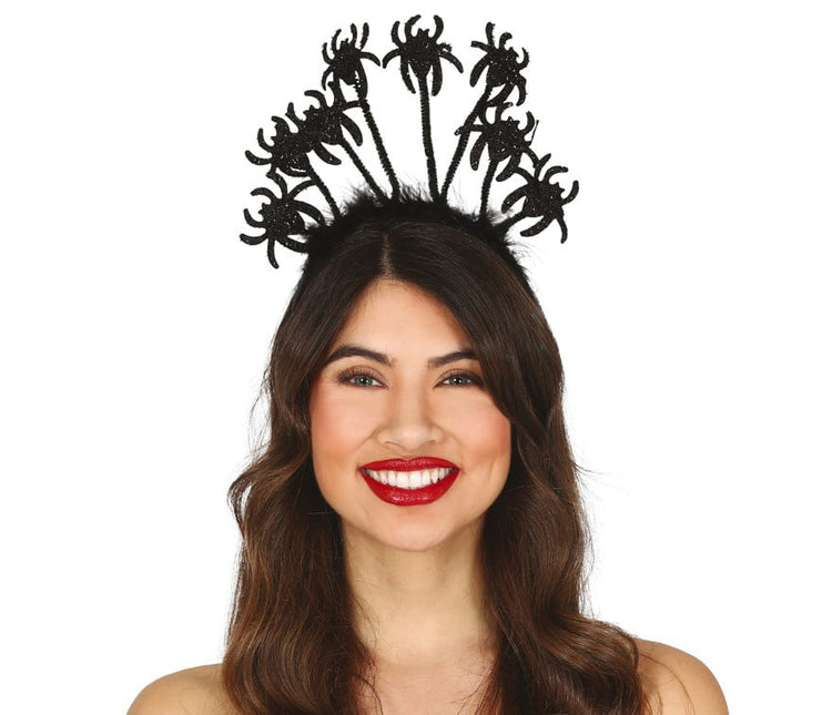 Arañas Tiara de Halloween