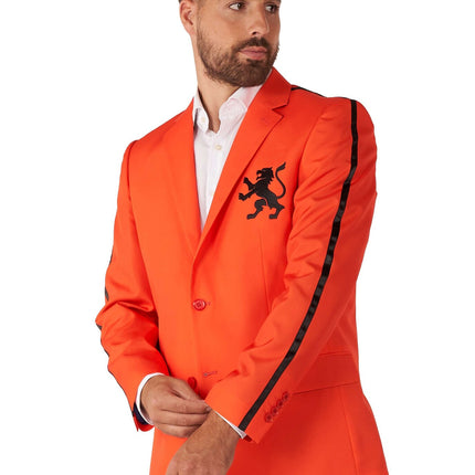 Holland Blazer Naranja Hombre <tc>OppoSuits</tc>