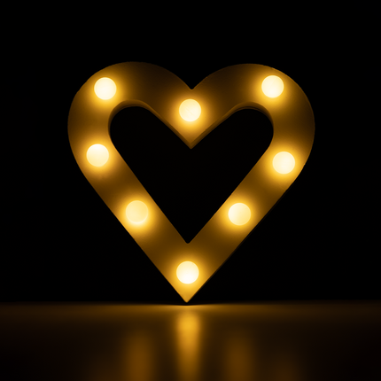 Corazón de Luz Blanca