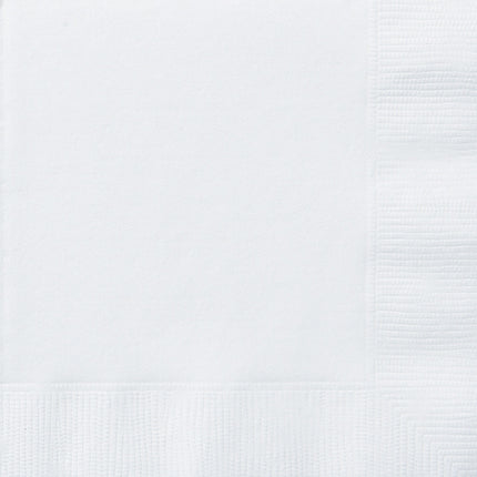 Servilletas Blancas 33cm 50ud