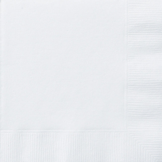 Servilletas Blancas 33cm 50ud