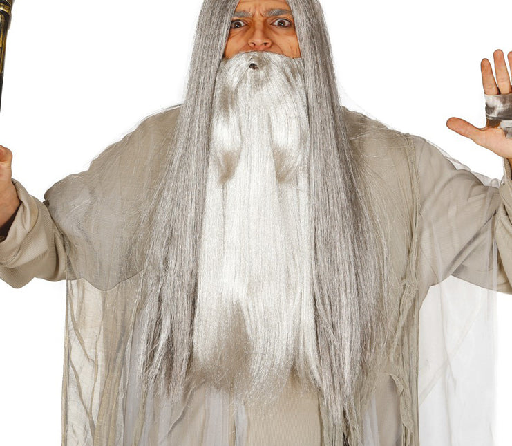 Barba Gris Larga