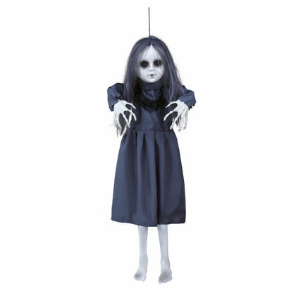 Halloween Decoración Colgante Niña 80cm