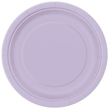 Platos Lila 22cm 8ud