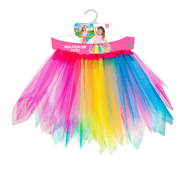 Tutú de Colores Niña 40cm