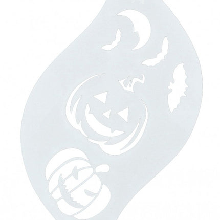 Plantilla Maquillaje Calabaza