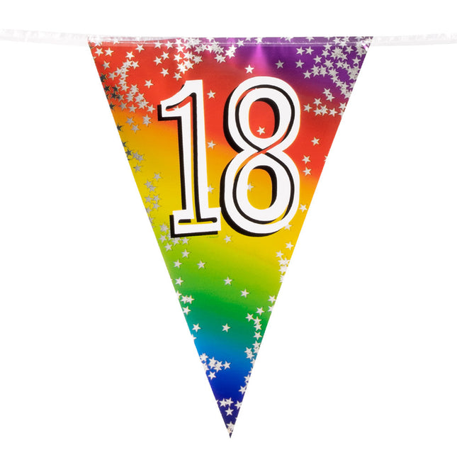 Guirnalda Arco Iris 18 Años 6m