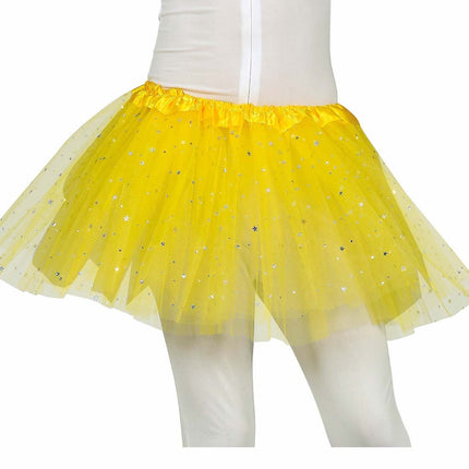 Tutú Amarillo Estrellas 30cm