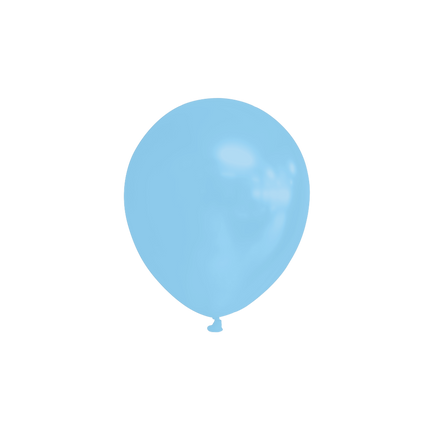Globos Azul Claro 13cm 100pcs