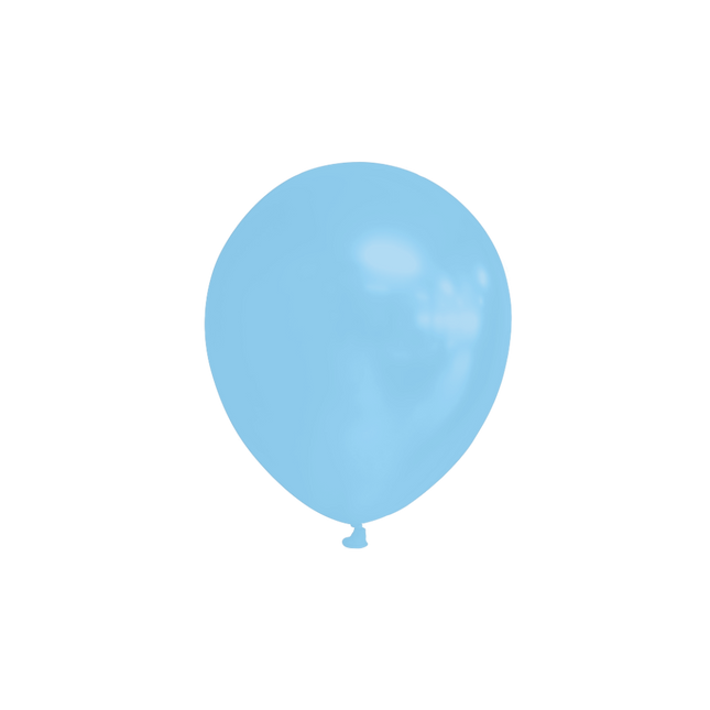 Globos Azul Claro 13cm 100pcs