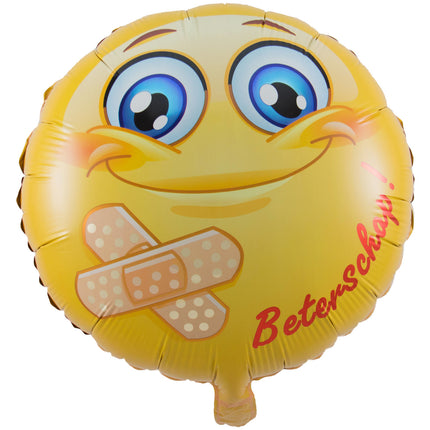 Globo de helio Get Well 45cm vacío