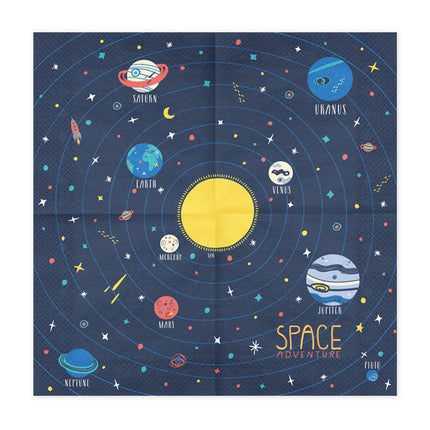 Servilletas Espacio 33cm 20ud