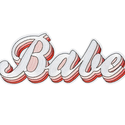 Emblema de hierro Babe 20cm