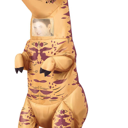 Traje de dinosaurio hinchable L