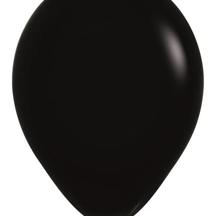 Globos Negro 30cm 50pcs