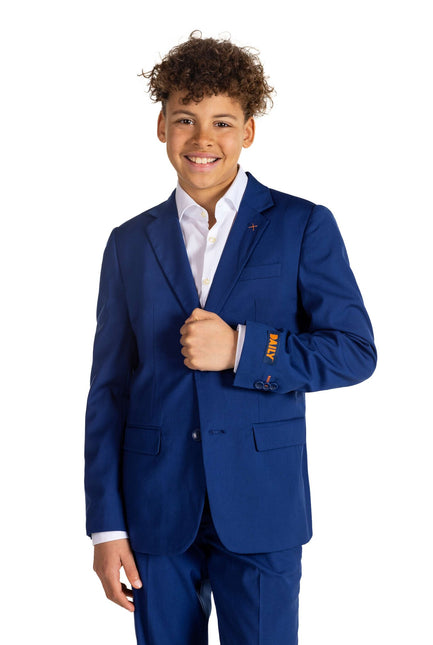 Traje Diario Azul Oscuro Niño Adolescente <tc>OppoSuits</tc>