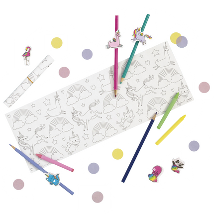 Unicornio Set para colorear 3 piezas