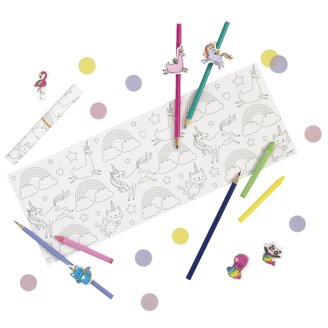 Unicornio Set para colorear 3 piezas