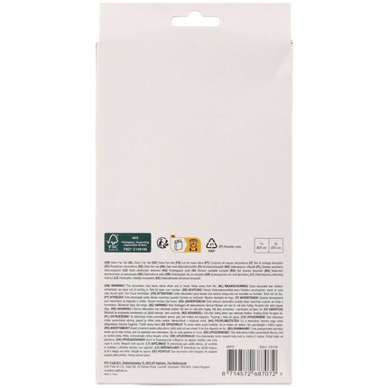 Abanicos de Papel Feliz Cumpleaños 3pcs