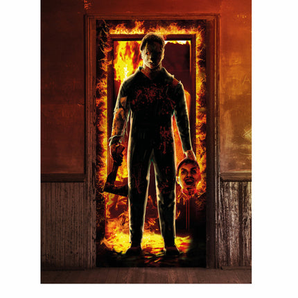 Cartel de Halloween Fuego 1,8 m