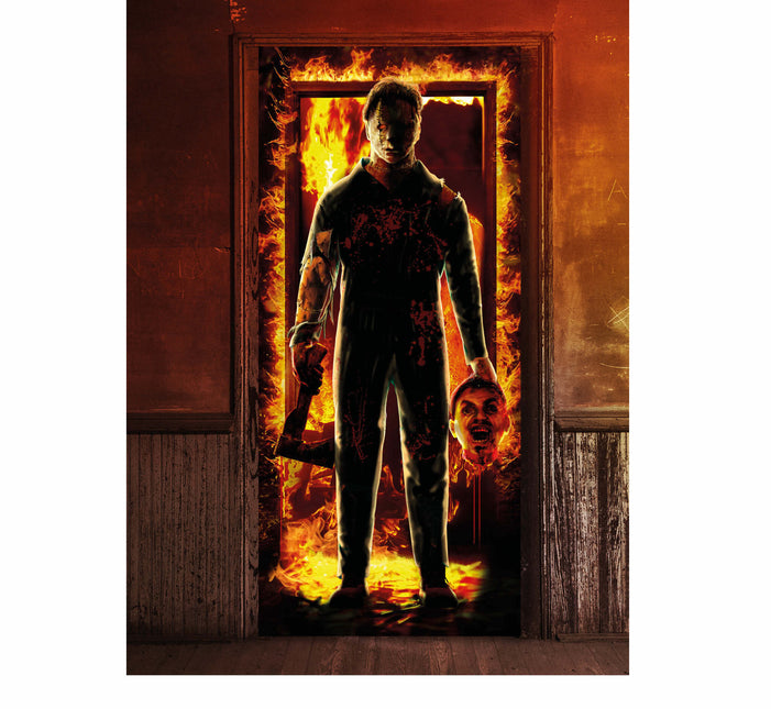 Cartel de Halloween Fuego 1,8 m