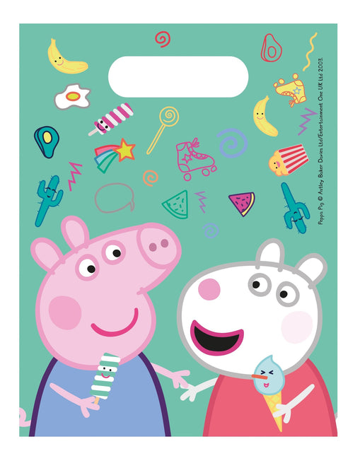 Peppa Pig Bolsas para compartir 23cm 6pcs