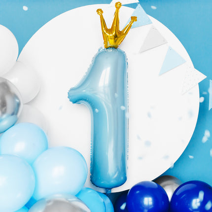 Arco de Globo Casero Set Azul 2m