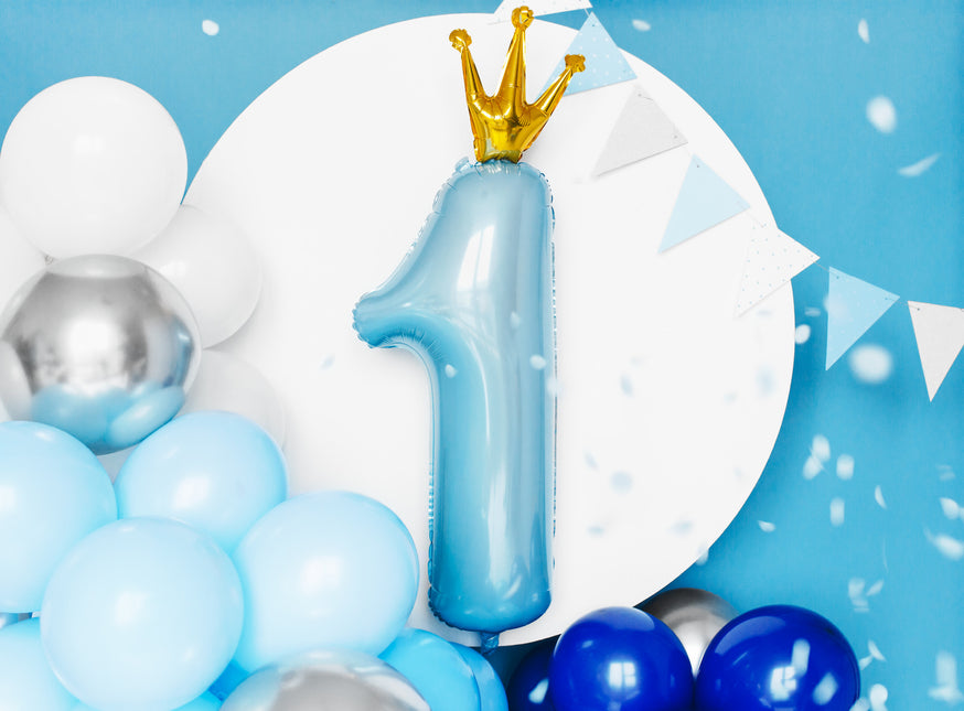 Arco de Globo Casero Set Azul 2m