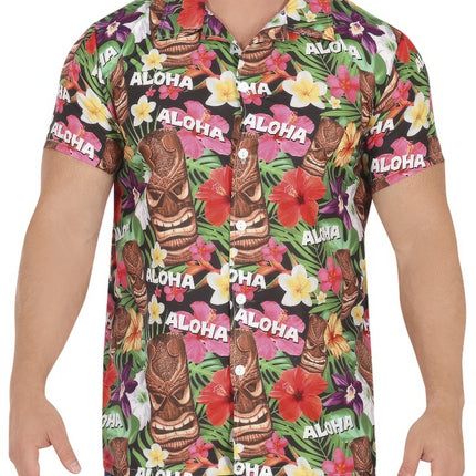 Blusa Hawai Aloha para hombre