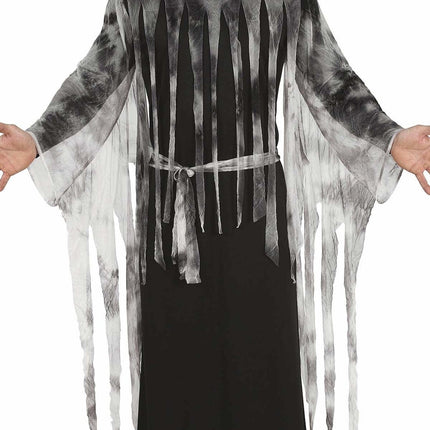 Parca Disfraz Halloween Hombre L